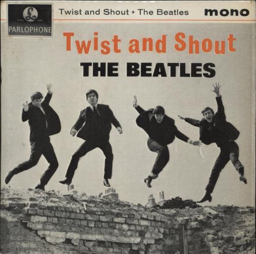 The Beatles Twist And Shout EP - 1st - VG UK 7
